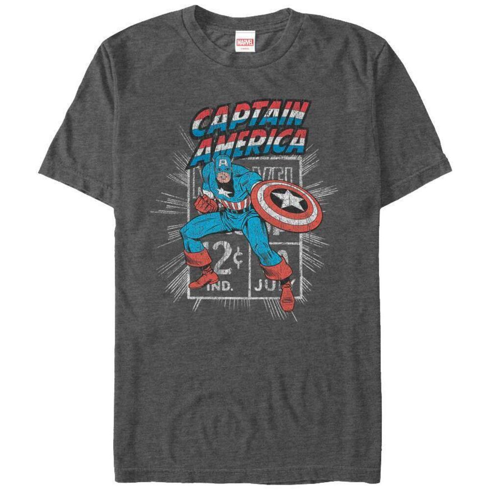 Marvel Stamp Captain America Tshirt